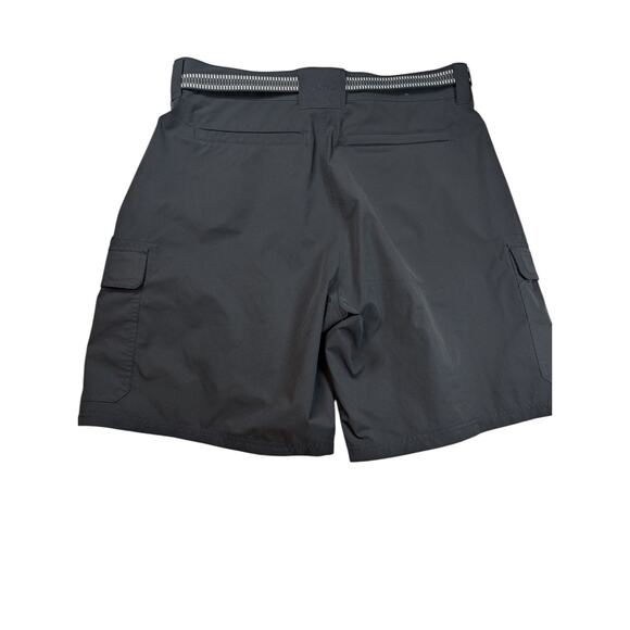 Mens Orvis Black 4 way Stretch 9" Inseam Cargo Short with Belt Sz 36 NWOT Dad - Picture 3 of 9